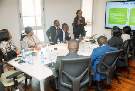 Les agents de la SGG lors de la présentation de son rapport d’activité, le 16 mars 2026. © D.R.