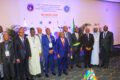 Le ministre gabonais de l'Accès universel à l'eau et à l'énergie, Philippe Tonangoye, les représentants des pays membres du PEAC à l’ouverture du Comité de direction. © GabonReview