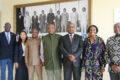 La délégation de l’Unoca et les représentants de la CEEAC, le 27 mars 2026, à Libreville. © D.R.