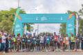 Des coureurs au départ du 10 KM POG Perenco 2025. © D.R.