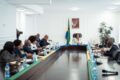 Un moment des travaux présidés par Huguette Yvonne Nyana-Ekoume épouse Awori Onanga. © Com. Sénat