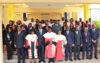 Photo de famille à l’issue de la cérémonie de prestations de serment des comptables, le 23 mars 2026, à Libreville. © GabonReview