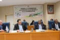 Les membres de la Commission de l’Éducation, de la Culture et de la Communication (CECC) de l’Assemblée parlementaire de la Francophonie lors des travaux. © D.R.