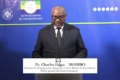Le Porte-parole du Gouvernement, Charles E. Mombo, faisant lecture du communiqué final du Conseil des ministres du 30 avril 2026 sur Gabon 1ère. © GabonReview (capture d’écran)