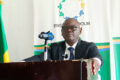 Le secrétaire général de l’EPG, Aimé Mapangou, face à la presse, le 22 avril 2026 à Libreville. © GabonReview