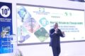 Le ministre Philippe Tonangoye lors de son intervention, le 8 avril 2026 à Libreville. © GabonReview