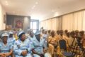Des membres du Conseil national des chefs de quartier du Gabon, en février 2025. © Facebook/Radio Gabon