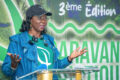 La ministre du Tourisme durable et de l'Artisanat, Marcelle Ibinga-Itsitsa, le 24 avril 2026, lors de la présentation de la 3e édition de la Caravane touristique du Gabon. © GabonReview