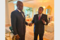 Oligui Nguema et Sassou-Nguesso, en mai 2025 à Paris. © D.R.