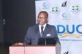 Le ministre Edgard Moukoumbi ouvrant les travaux de la réunion du PDUG, le 1er avril 2026. © GabonReview