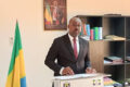 Le Procureur de la République près le Tribunal de première instance de Libreville, Dick Fabrice Boungou Mikolo, le jeudi 16 avril 2026, à Libreville. © GabonReview