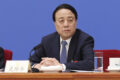WU Weihua, Vice-président de la Comité permanent de l'ANP. © Xinhua/Cheng Tingting