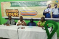 Les organisateurs pendant le lancement de la caravane, le 13 avril 2026 à Libreville. © GabonReview