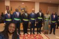 Le femme politique gabonaise Angelina Nongou épse Leyenberger. © GabonReview (montage)