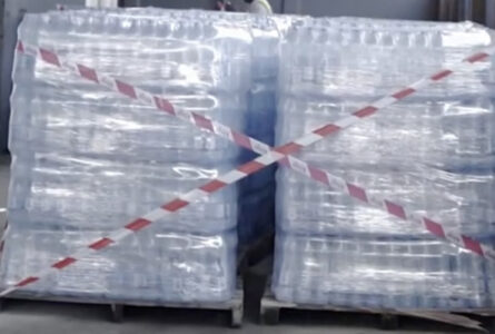 Une vue du produit saisi par l’Agasa. © Capture d’écran/Agasa