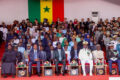 Le président Oligui Nguema aux côtés de son homologue Diomaye Faye à Thiès au Sénégal. © D.R.