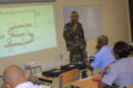 Les officiers en pleine formation. © D.R.