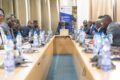 Un moment de la séance de travail à Libreville, le 9 avril 2026. © Com. gouvernementale