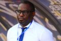 Thierry Mouyouma rebondit sur le banc de l'AS Mangasport après son limogeage des Panthères. © CAF