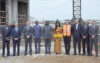 Photo de famille sur le site, lors du lancement du programme, le 6 mai 2026 à Akanda. © GabonReview