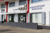La façade du Centre Diagnostic de Libreville, sur le boulevard Jean-Paul II, où se tiendra du 1er au 3 juin la première mission du programme ‘Medical Talent’. © D.R.