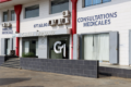 La façade du Centre Diagnostic de Libreville, sur le boulevard Jean-Paul II, où se tiendra du 1er au 3 juin la première mission du programme ‘Medical Talent’. © D.R.