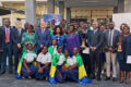 Photo de famille à l’issue de la cérémonie, le 4 mai 2026 à Libreville. © GabonReview