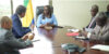 Pr Marcelle Ibinga épse Itsitsa échangeant avec l’ambassadeur du Royaume d’Espagne au Gabon, le 7 mai 2026 à Libreville. © GabonReview (Capture d’écran)