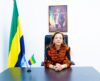La ministre de la Santé, le Pr Elsa Nkana Joséphine Ayo épouse Bivigou, le 18 mai 2026, à Genève. © D.R.