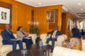 L'ambassadrice chez le vice-président du gouvernement gabonais, le 19 mai 2026. © D.R.