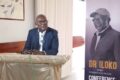Stéphane Germain Iloko Boussengui s’exprimant le 2 mai à Libreville. © D.R.