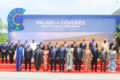 Vue des chefs d’État ayant honoré le président Oligui Nguema lors de l’inauguration du Palais des Congrès Omar-Bongo de la Cité de la démocratie, le 3 mai 2026. © GabonReview