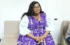 L'écrivaine Gabonaise Muetse Destinée Mboga lors de la présentation de ses deux œuvres. © GabonReview
