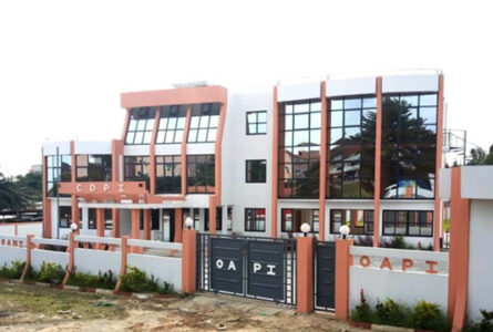 Le siège de l'OAPI Gabon, à Libreville. © D.R.