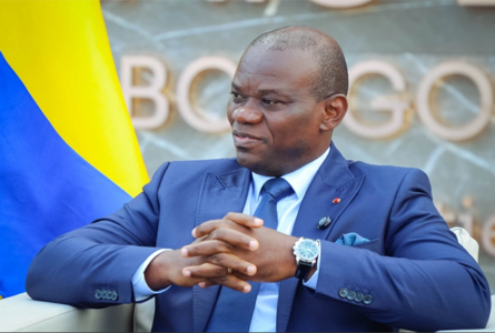 Brice Clotaire Oligui Nguema : «Quand un hôpital ne respecte plus la convention, c'est le pacte social qui se fissure.» © L’Union