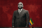 Un parcours panafricain réel, une candidature sans mandat : Roll Stéphane Ngomat face au petit drapeau gabonais qu'il n'était pas habilité à porter jusqu'à Phnom Penh. © GabonReview/IA