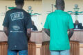 Le Tchadien Saïdou Konaté et le Malien Youssouf face aux juges lors de leur audition. © D.R.
