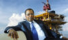 Samuel Dossou-Aworet, fondateur du groupe Petrolin. Ancien directeur général des Hydrocarbures du Gabon, il pèse aujourd'hui près de 540 milliards de francs CFA. © GabonReview (montage)