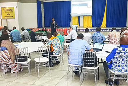 Setrag est ses partenaires ont évalué l’avancement du programme de remise à niveau du Transgabonais, le 22 mai 2026 à Owendo. © GabonReview