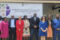 Photo de famille à l’issue de la présentation des 19 reformes. © D.R.