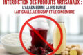 L’Agasa interdit la commercialisation des produits artisanaux sur l’ensemble du territoire (illustration IA). © GabonReview