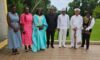 La Reine-Mère Fezeu Espérance et sa délégation lors de la remis du rapport de l’École de Dialogue au vice-président de la République gabonaise, Alexandre Barro Chambrier, le 9 mai 2026 à Libreville. © 237online