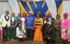 Photo de famille lors de la célébration de la fête du travail, le 1er mai 2026 à Libreville. © GabonReview