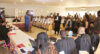 Vue des audiences correctionnelles foraines spéciales à la prison centrale de Libreville. © D.R.