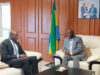 Joël Dominique Ledaga, président de l’APDPVP et Mark-Alexandre Doumba, le 9 juin 2026. © GabonReview