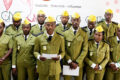 Les diplômés des douanes de l’EIED-CEMAC. © GMT