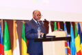 Le Pr Charles Edgar Mombo ouvrant les travaux, le 18 juin 2026 à Libreville. © GabonReview