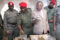Le préfet du Wouri, Sylyac Marie Mvogo, et les gendarmes lors de la perquisition de l’usine clandestine de fabrication de la fausse monnaie. © GabonReview/Capture d’écran
