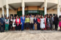 Les représentants de l’Ambassade d’Italie au Gabon et les bénéficiaires de la formation relative à la lutte contre traite des êtres humains. © D.R.