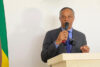 Franck Nguema à Akanda, le 8 juin 2026 à Akanda : «Le grand défi consiste désormais à garantir que chaque assuré puisse effectivement recevoir les soins auxquels il a droit.» © GabonReview